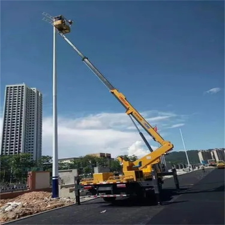 汶上维修路灯的曲臂升降车出租